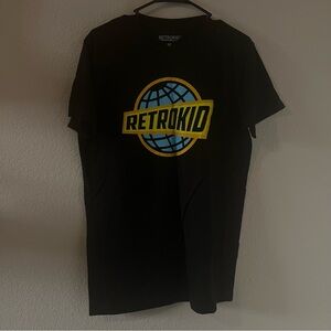 Black RetroKid T-Shirt NWOT